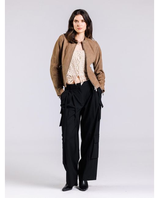 Freaky Nation Brown Übrgangsjacke 'Annelie'