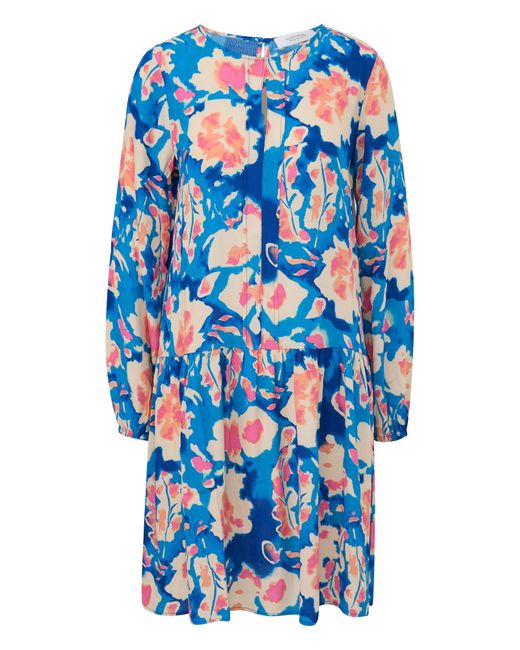 comma casual identity Blue Kleid