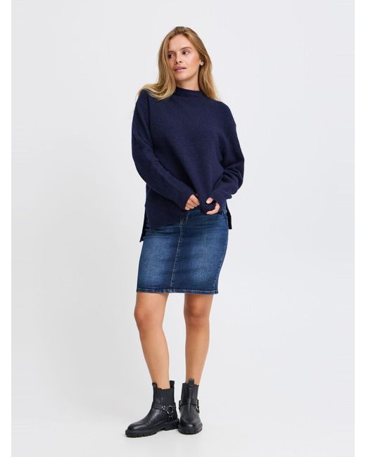 Pulz Blue Pullover Astra