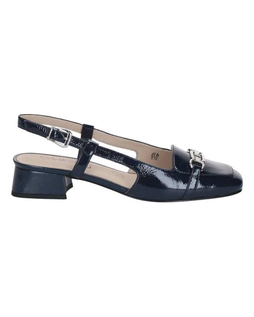 Caprice Blue Pumps