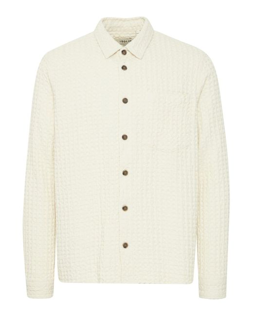 Solid Hemd Nelix in White für Herren