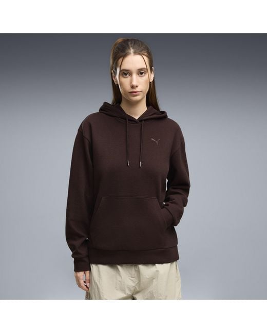 PUMA Purple Sweatshirt Essentials Elevated