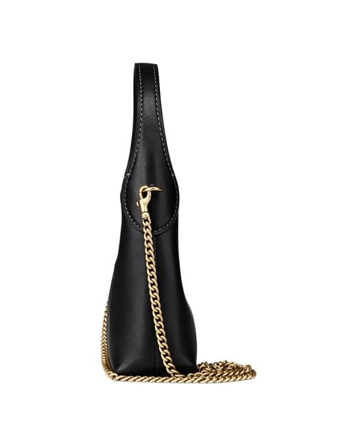 COACH Black Schultertasche Brooklyn