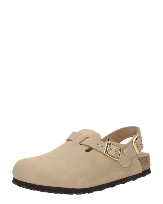 Birkenstock Natural Clogs 'Tokio Ii'