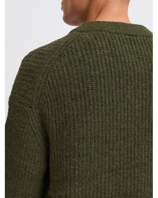 Solid Pullover Nohi in Green für Herren