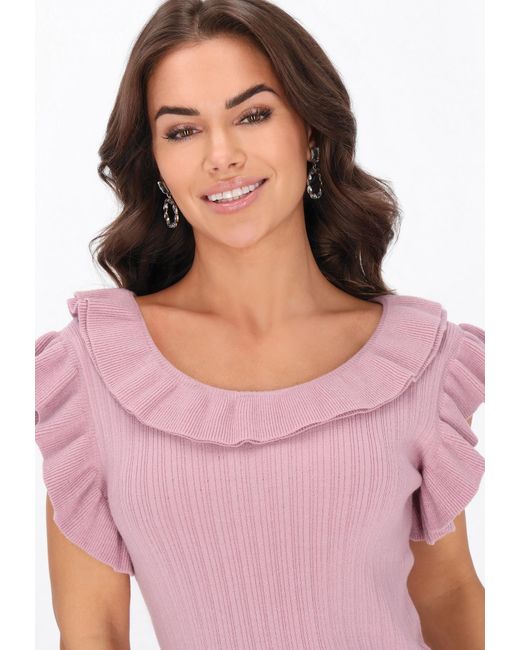 faina Pink Pullover