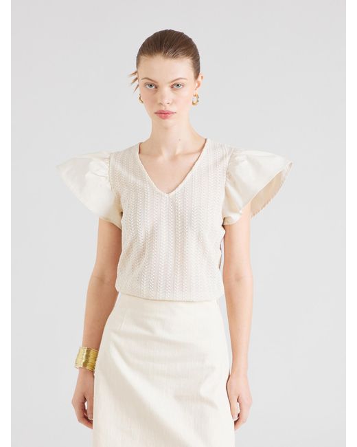 Vero Moda White Bluse 'naja'