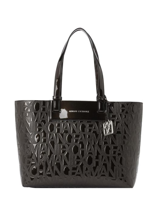 ARMANI EXCHANGE Black Shopper Liz