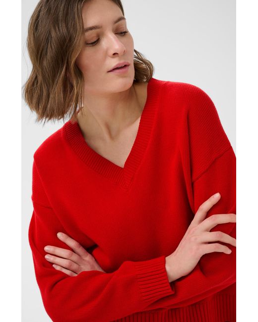 Part Two Red Pullover