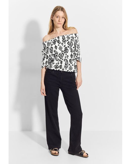 Cecil White Bluse