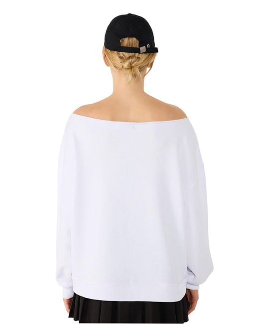 No Matter What White Pullover