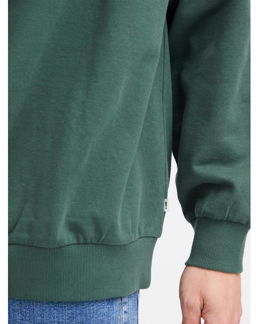 Solid Sweatshirt Ilham in Green für Herren