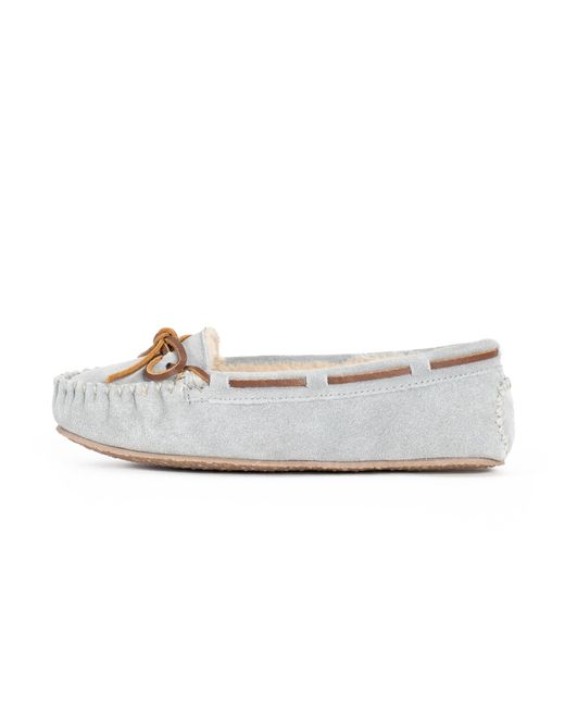 Minnetonka White Mokassin 'Cally'