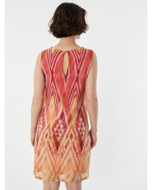 Ana Alcazar Orange Kleid Zibea