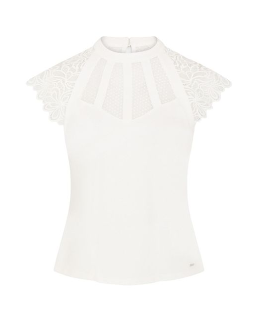 Morgan White Bluse