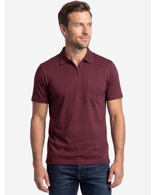 RAGMAN Shirt Basic in Red für Herren