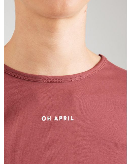 Oh April Red Shirt Ica