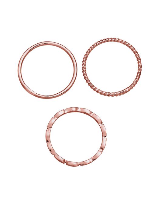 Elli Jewelry Multicolor Ring-Set