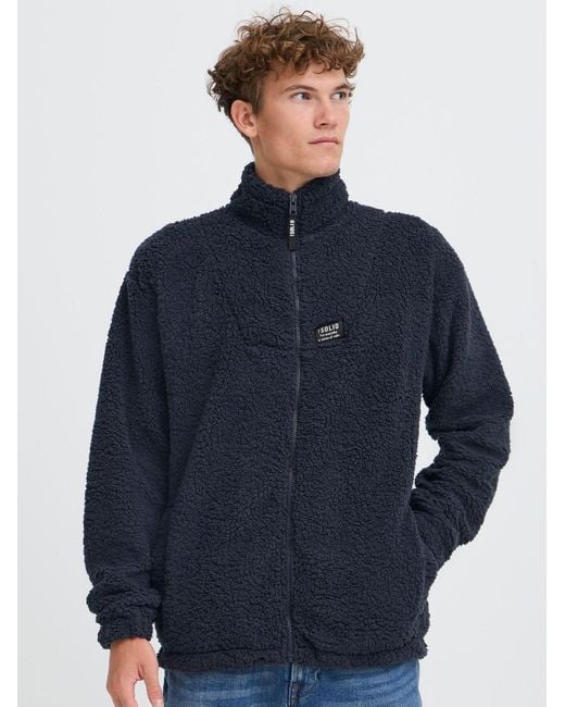 Solid Sweatjacke Sdpet in Blue für Herren