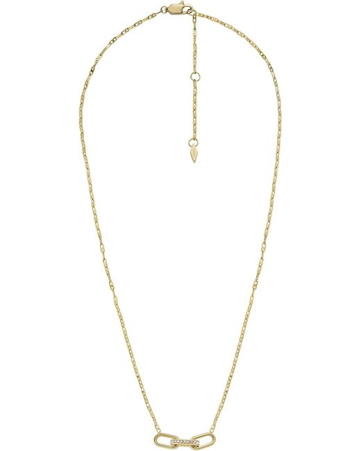 Fossil Metallic Kette Heritage