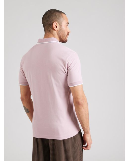 Boss Poloshirt Passertip in Pink für Herren