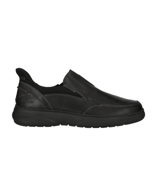 Clarks Slipper Mullan Step in Black für Herren