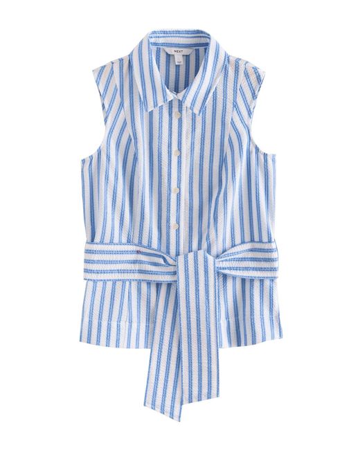 Next Blue Bluse