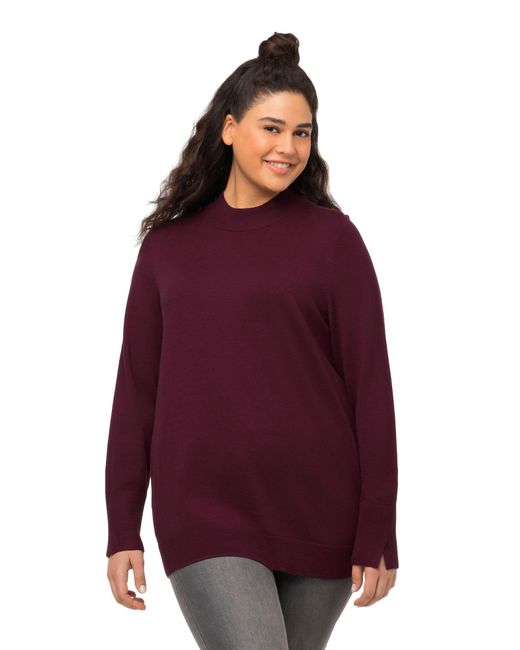 Ulla Popken Purple Pullover