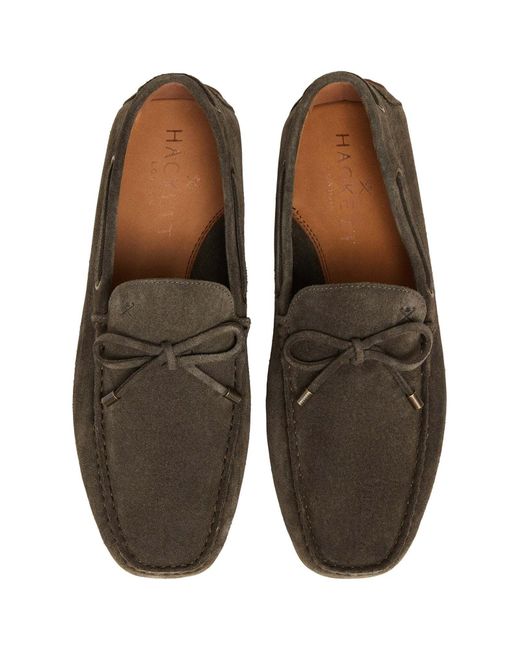 Hackett Mokassin Driver in Brown für Herren