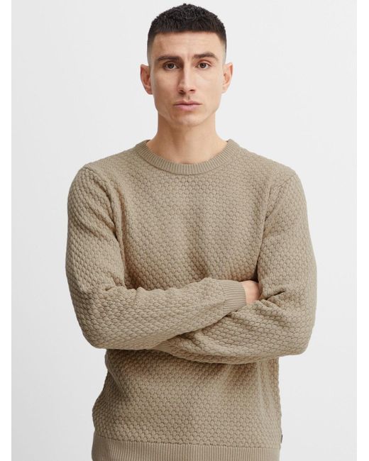 Solid Pullover Clive in Natural für Herren