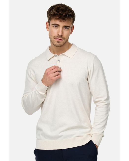 INDICODE Pullover Chips in White für Herren