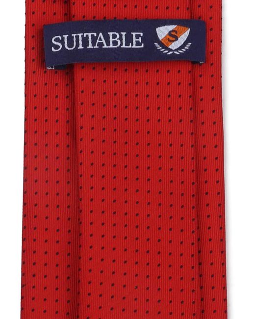 Suitable Krawatte in Red für Herren