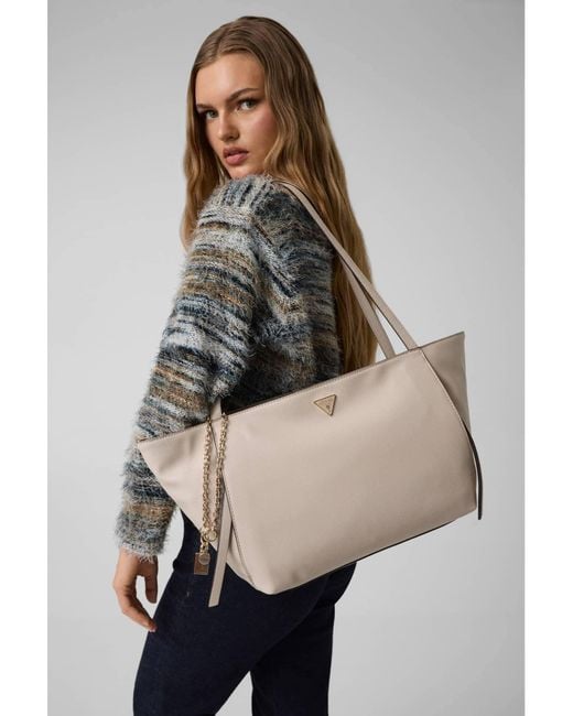 Guess White Shopper Devon