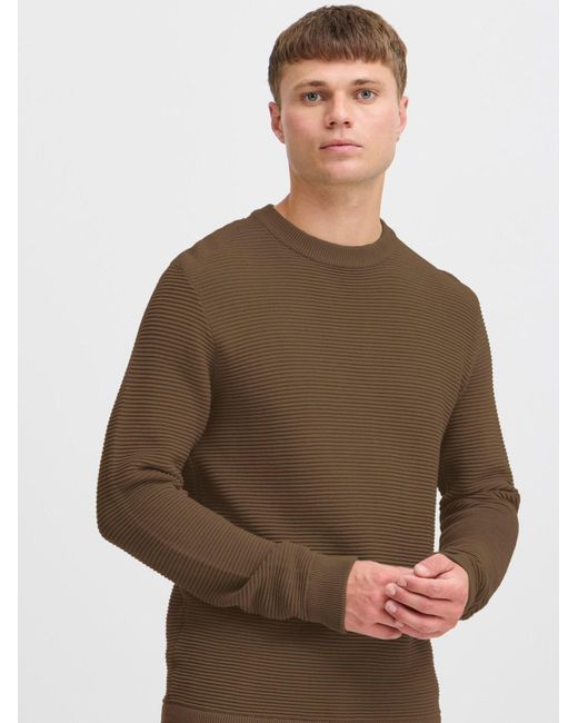 Solid Pullover Valencia in Brown für Herren