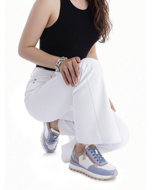 Refresh White Sandale
