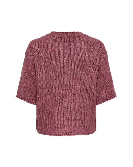 Jdy Red Pullover Linea