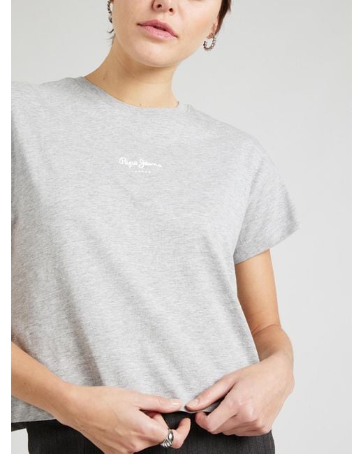 Pepe Jeans White T-Shirt 'Bone Ro'