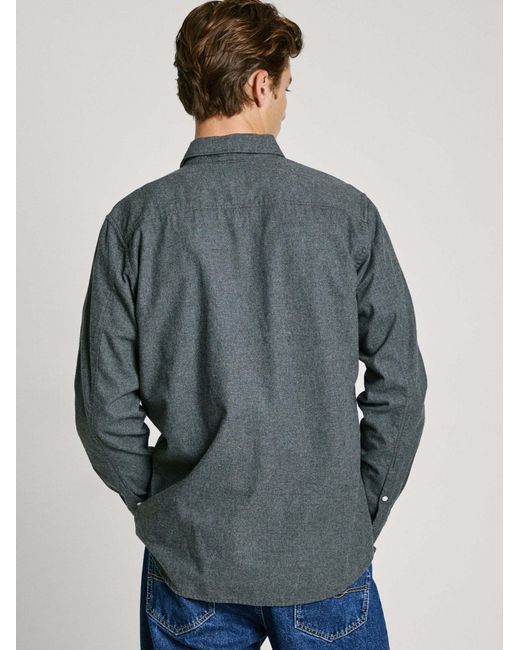 Pepe Jeans Hemd Mike in Blue für Herren