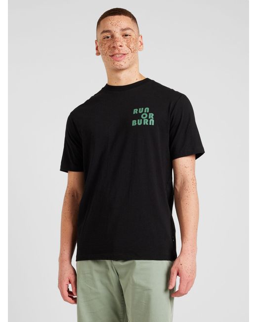 Springfield T-shirt 'reconsider' in Black für Herren