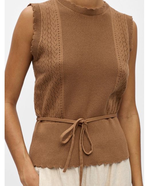 Object Brown Stricktop Objjeany