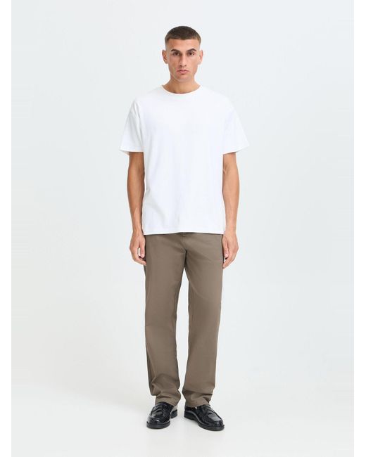 Solid Chinohose Sdtate in Gray für Herren