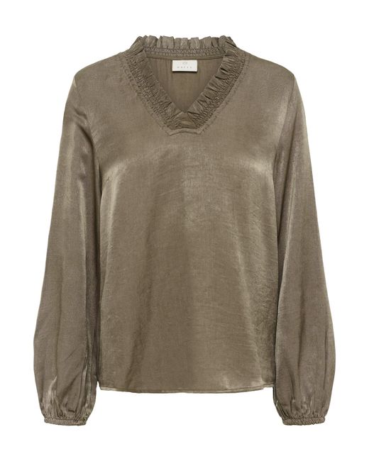 Kaffe Green Bluse Kamille