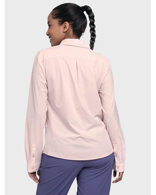 Schoeffel Pink Blusen Hiking Blouse Style Dunajec Wms