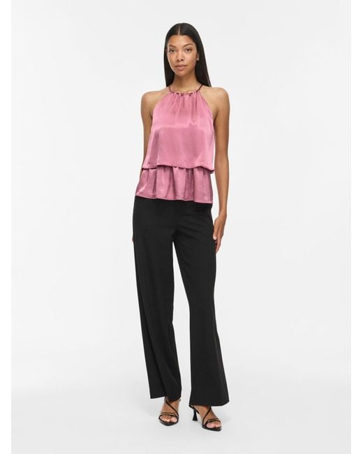 Vila Pink Top Vimine