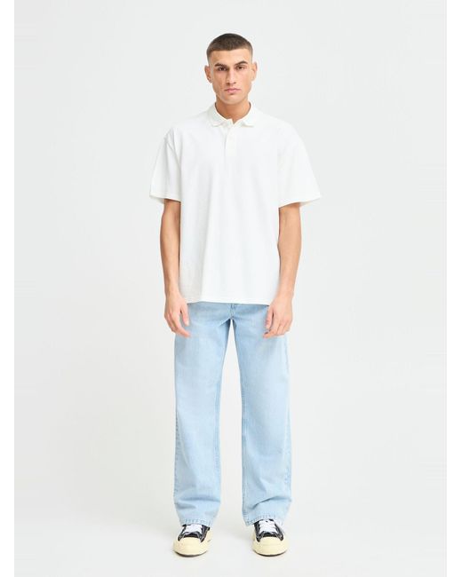 Solid Poloshirt Sdolexi in White für Herren