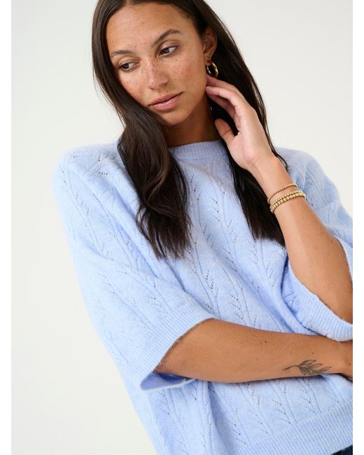 Kaffe Blue Pullover 'Ka Tella'