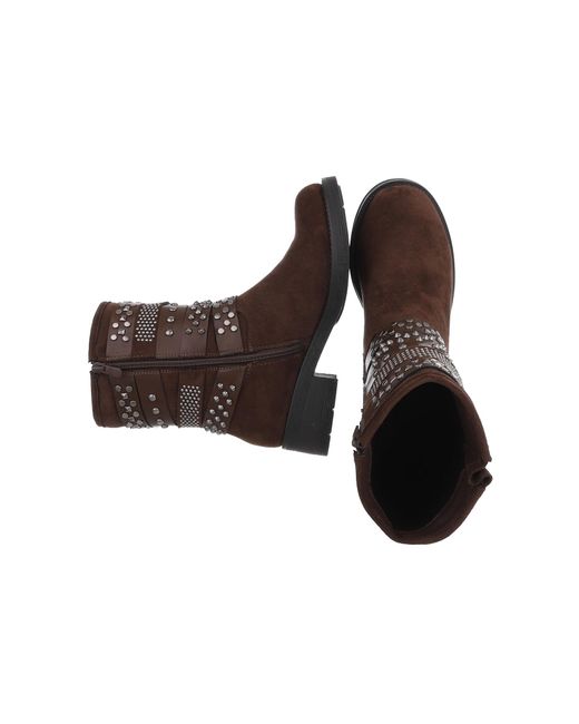Ital-Design Brown Stiefelette