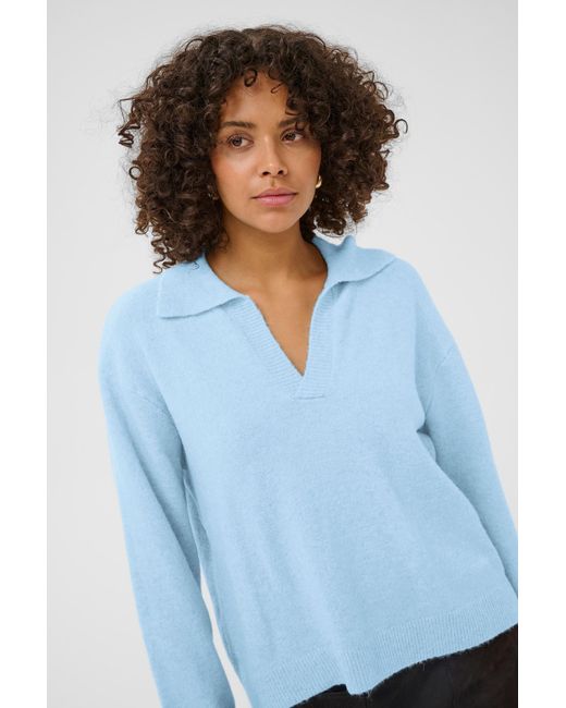 Kaffe Blue Pullover Jolanda