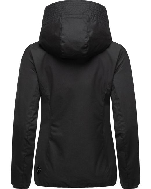 Ragwear Black Funktionsjacke 'Vannesa'