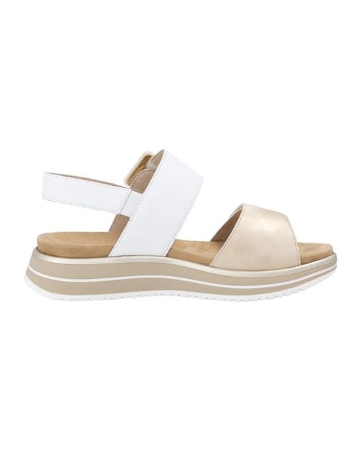 Remonte White Sandale Basic